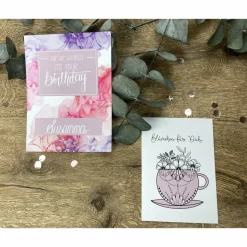 Personalisiertes Geburtstagsgeschenk für Frauen, Schwester, Freundin, Arbeitskollegin, Mama, Geschenk im Watercolor Stil