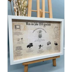 Personalisiertes Geburtstagsgeschenk Unikat Custom Wandbild Geburtstag Geldgeschenk Geburtstag Wunscherfüller einzigarti