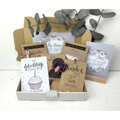 Personalisiertes Geburtstagsgeschenk mit Trockenblumen für Frauen, Geschenk zum Geburtstag für Schwester, Freundin, Mama