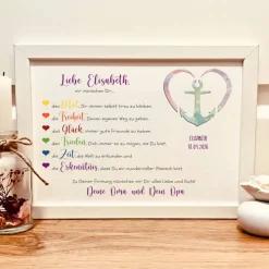 Personalisiertes Geldgeschenk zur Firmung - Firmungsgeschenk Bilderrahmen - Verpackung Geld im Bild