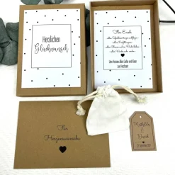 Personalisiertes Geldgeschenk zur Hochzeit, Geschenk für Brautpaar zur kirchlichen und standesamtlichen Trauung