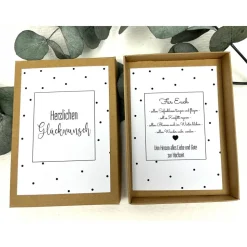 Personalisiertes Geldgeschenk zur Hochzeit, Geschenk für Brautpaar zur kirchlichen und standesamtlichen Trauung