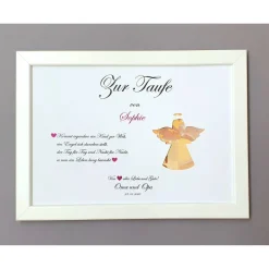 Personalisiertes Geldgeschenk zur Taufe, Taufgeschenk Junge  Mädchen, Geschenk zur Taufe ,Geschenk personalisiert