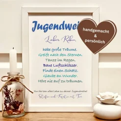 Personalisiertes Geldgeschenk zur Jugendweihe für Jungen – Unvergessliches Erinnerungsbild