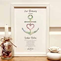 Personalisiertes Geldgeschenk zur Firmung – Geschenkidee für Jungen & Mädchen mit Anker-Motiv