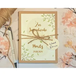 Personalisiertes Geldgeschenk zur Jugendweihe – Geschenkbox für Jungen & Mädchen mit Namen