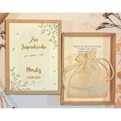 Personalisiertes Geldgeschenk zur Jugendweihe – Geschenkbox für Jungen & Mädchen mit Namen