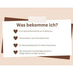 Personalisiertes Geldgeschenk zur Kommunion – Geschenkbox mit Namen & Glückwunschkarte