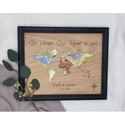 Personalisiertes Geldgeschenk, Hochzeitsgeschenk, Gastgeschenk Hochzeitsfeier, Geschenk für das Brautpaar