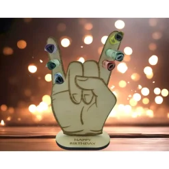 Personalisiertes Geldgeschenk - Pommesgabel / Geschenkverpackung / Geschenkidee / Geschenke für Männer / Geburtstagsgesc