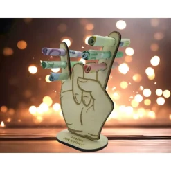 Personalisiertes Geldgeschenk - Pommesgabel / Geschenkverpackung / Geschenkidee / Geschenke für Männer / Geburtstagsgesc