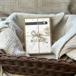 Personalisiertes Geschenk für Frauen, Freundin, Schwester, Geschenkbox, Geschenkset, Schön, dass es dich gibt 21