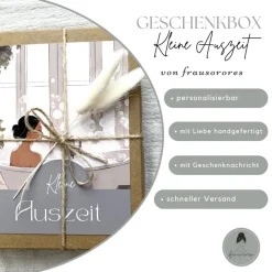 Personalisiertes Geschenk für Frauen, Kleine Auszeit, Wellness Geschenkbox, Selbstliebe