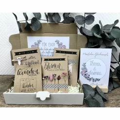 Personalisiertes Geschenk zur Hochzeit für das Brautpaar, Geschenkbox zur kirchlichen und standesamtlichen Trauung