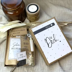 Personalisiertes Geschenk für Frauen, Freundin, Schwester, Geschenkbox, Geschenkset, Für Dich, 21