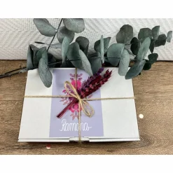 Personalisiertes Geschenk mit Trockenblumen für Frauen, Schwester, Freundin, Geburtstagsgeschenk