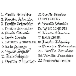 Personalisiertes Haustürschild aus Schiefer – Familien Türschild mit Namen, wetterfest & handgefertigt