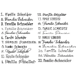 Personalisiertes Hochzeitsgeschenk – Edles Schiefertürschild mit Namen, exklusiv & handgemacht, individuelles Haustürschild wetterfest und dekorativ