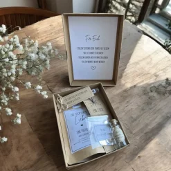 Personalisiertes Hochzeitsgeschenk für Brautpaar, Geschenkbox zur Hochzeit,