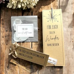 Personalisiertes Hochzeitsgeschenk für Brautpaar, Geschenkbox zur Hochzeit,