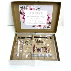 Personalisiertes Hochzeitsgeschenk für das Brautpaar, Geschenk zur standesamtlichen und kirchlichen Trauung