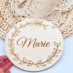 Personalisiertes Holzschild mit Name | Kinderzimmer Deko | Namensschild Kinderzimmer | Mädchen | Junge | Geburt