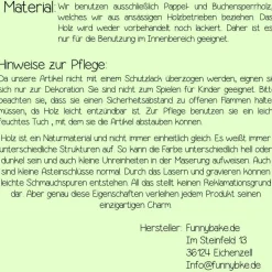 Personalisiertes Kreuz aus Holz zur Kommunion Pate Geschenk Handarbeit Wanddeko Tischdeko