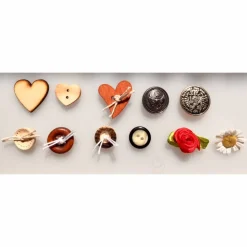 Personalisiertes Maßkrug-Strumpfband mit Karorüsche & Filzherz – Wiesn Krugband