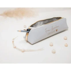 Personalisiertes Mäppchen Lehrerin mit Herz I Federmäppchen I Geschenkidee I Geschenk I Stiftemäppchen