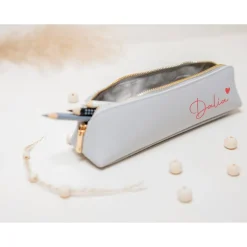 Personalisiertes Mäppchen mit Herz I Federmäppchen I Geschenkidee Lehrer Schüler I Geschenk I Schule