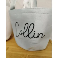 Personalisiertes Osterkörbchen mit Namen – Osterkorb Kinder – Ostertasche personalisiert – Oster Geschenk Kinder