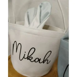 Personalisiertes Osterkörbchen mit Namen – Osterkorb Kinder – Ostertasche personalisiert – Oster Geschenk Kinder