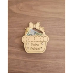 Personalisiertes Osterkörbchen aus Holz als Geldgeschenk-Verpackung – Kreative Geschenkidee zu Ostern