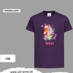 Personalisiertes Shirt GEBURTSTAG Zahl & Name personalisiert Faultier