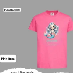 Personalisiertes Shirt SCHULKIND Name personalisiert MERMAID CUTIE 3