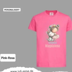 Personalisiertes Shirt SCHULKIND Name personalisiert EINHORN Mädchen 2