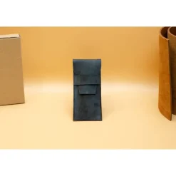 Personalisiertes Stifteetui. Monogram Stifteetui. Leder Stifthülle. Gravur Stifteetui. Monogramm-Federtasche. Bleistifth