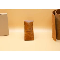 Personalisiertes Stifteetui. Monogram Stifteetui. Leder Stifthülle. Gravur Stifteetui. Monogramm-Federtasche. Bleistifth