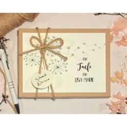 Personalisiertes Taufgeschenk mit Namen – Geschenkbox & Geldgeschenk zur Taufe