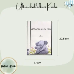 Personalisiertes Ultraschallbilder Album – Einsteckalbum zur sicheren Aufbewahrung und Geschenkidee
