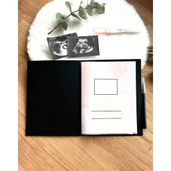 Personalisiertes Ultraschallbilder Album – Einsteckalbum zur sicheren Aufbewahrung und Geschenkidee