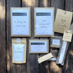 Personalisiertes und handgemachtes Geschenk für Frauen,Freundin, Geschenkbox Geburtstag, Notfallbox, Wenn Geschenk, 40