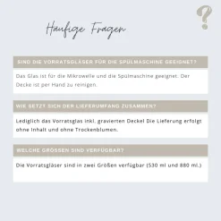 Personalisiertes Vorratsglas | Geschenk Mama, Papa | Kleines Dankeschön | beste Mama | bester Papa | Großeltern