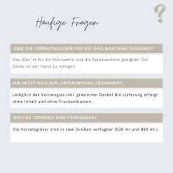 Personalisiertes Vorratsglas mit Holzdeckel | Kleines Dankeschön | Abschiedsgeschenk Kindergarten | Geschenk Hebamme