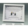 Personalisiertes Wandbild zur Silberhochzeit – Einzigartiges Geschenk mit Steinen, handgemacht, Unikat