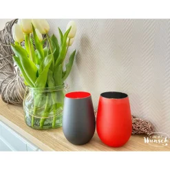 Personalisiertes Windlicht | Konfirmation | Kommunion | Gravur | Kristallglas | Erinnerungslicht | Vase | Geschenk zur K