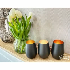 Personalisiertes Windlicht | Hochzeit | Hochzeitstag | Gravur | Kristallglas | Erinnerungslicht | Vase | Hochzeitsgesche