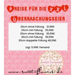 Personalisiertes XXL Überraschungsei Minnie oder Mickey Mouse Üei Geschenk