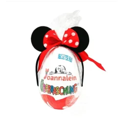 Personalisiertes XXL Überraschungsei Minnie oder Mickey Mouse Üei Geschenk