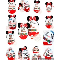 Personalisiertes XXL Überraschungsei Minnie oder Mickey Mouse Üei Geschenk